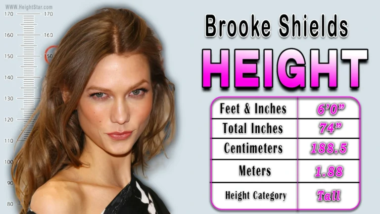 Brooke Shields Height