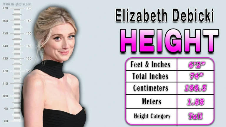 Elizabeth Debicki Height