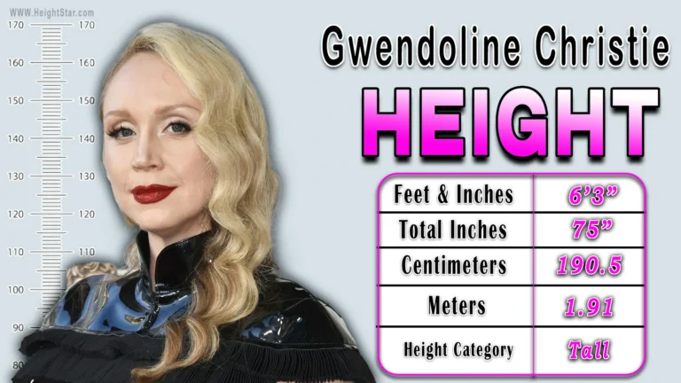 Gwendoline Christie Height