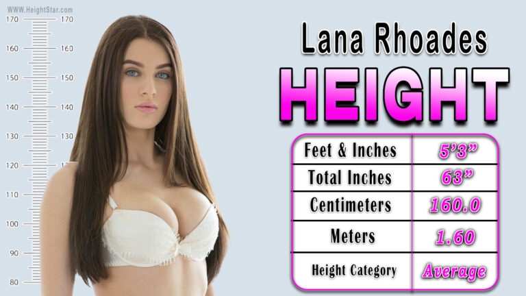 Lana Rhoades Height