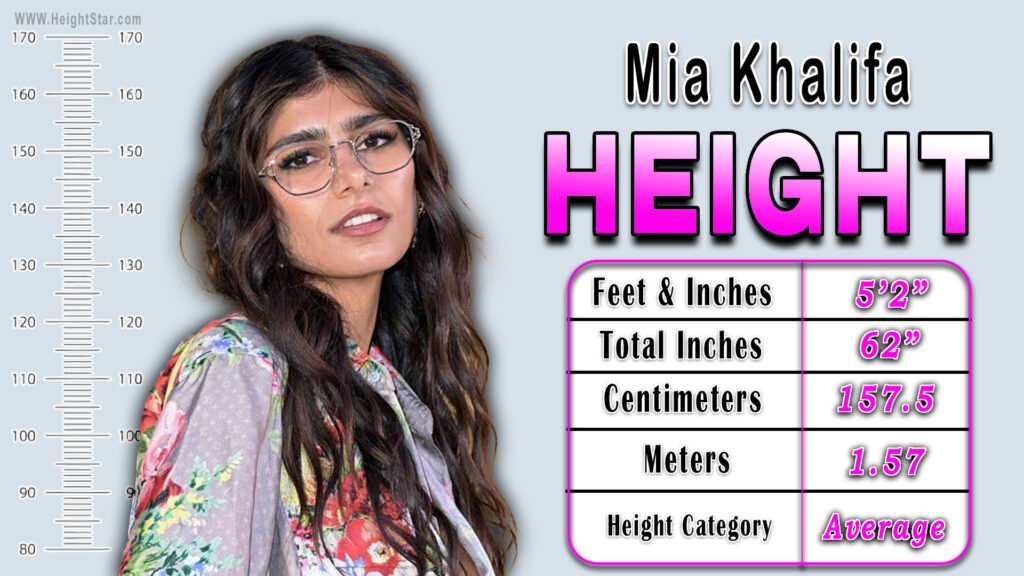 Mia Khalifa Height