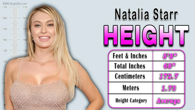 Natalia Starr Height