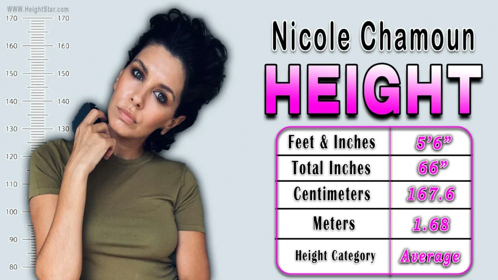 Nicole Chamoun Height