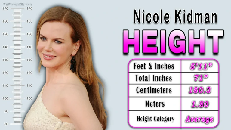 Nicole Kidman Height