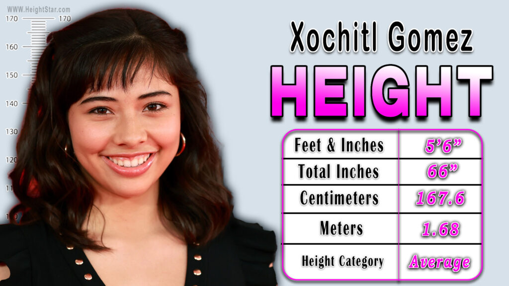 Xochitl Gomez Height