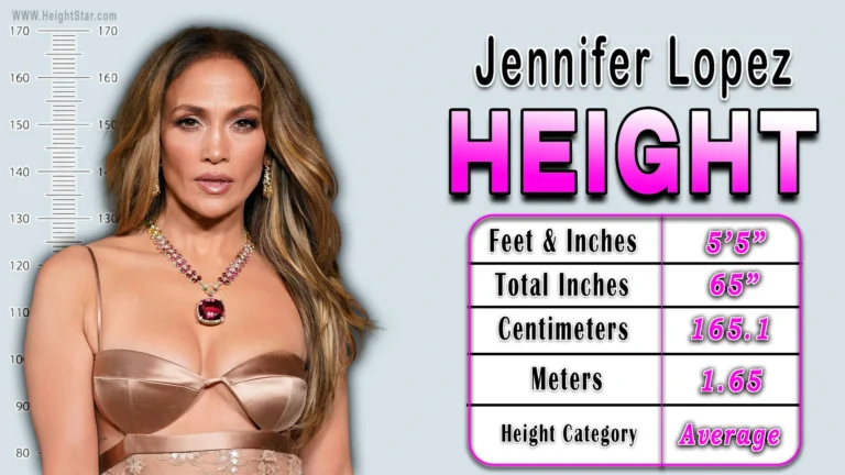 Jennifer Lopez Height