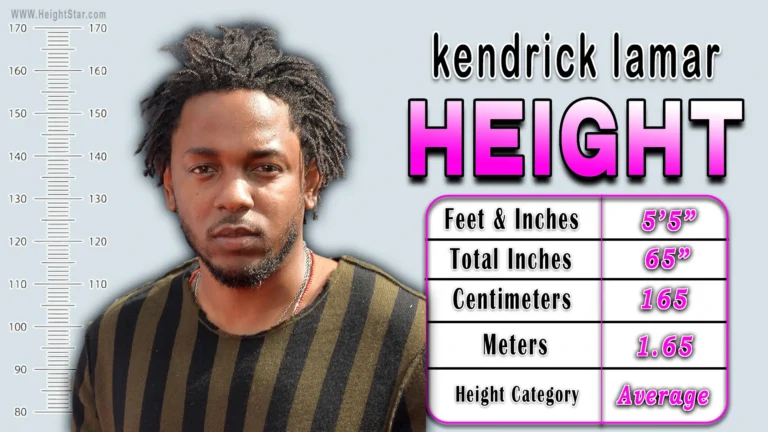 Kendrick Lamar Height