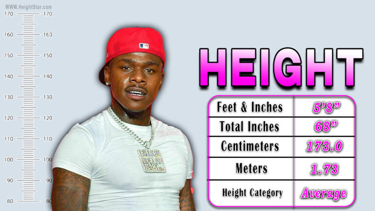 DaBaby Height
