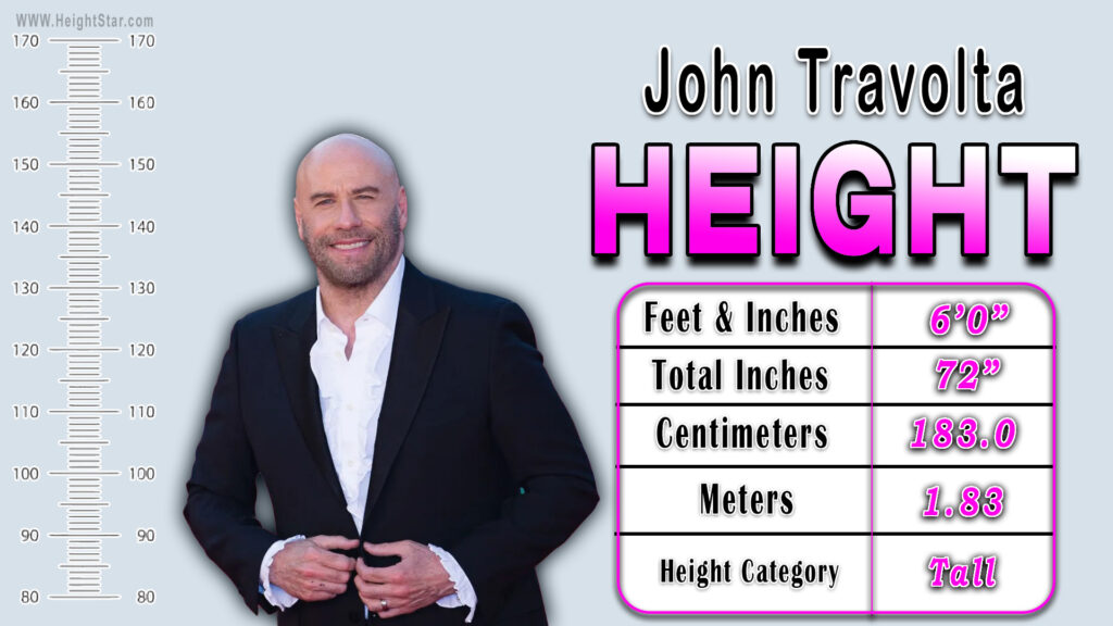 John Travolta Height