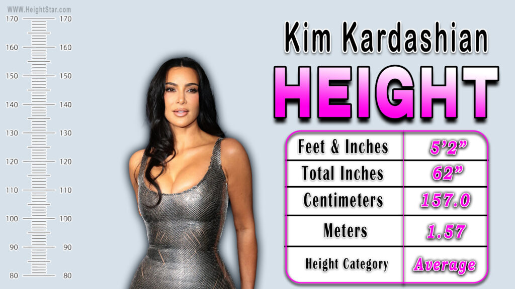 Kim Kardashian Height