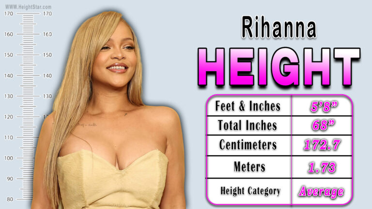 How Tall Is Rihanna?