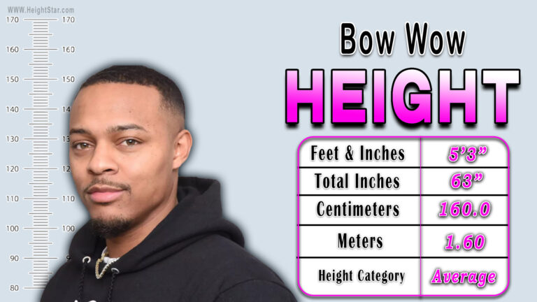 How Tall Is Bow Wow?