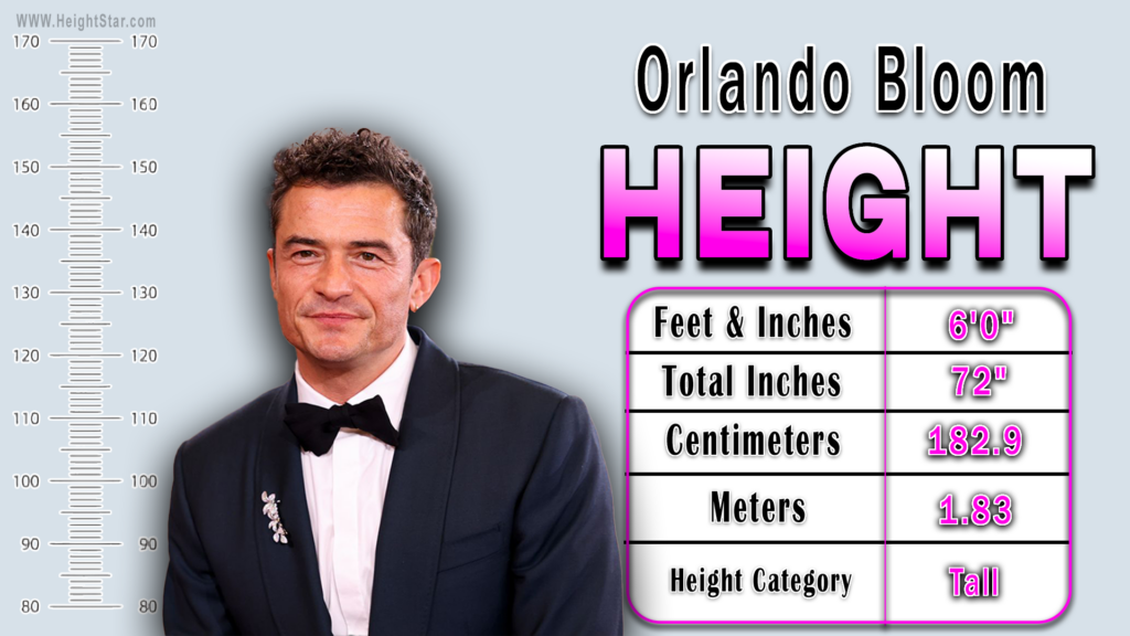 Orlando Bloom Height