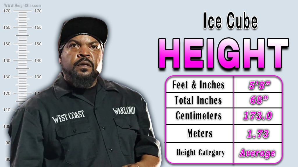 How Tall Is Ice Cube?