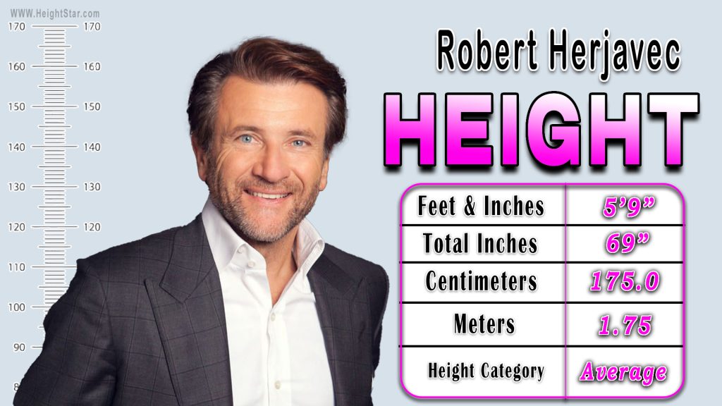 How Tall Is Robert Herjavec?