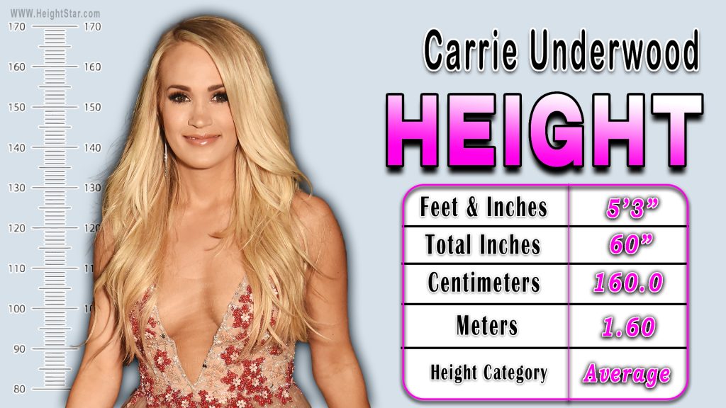 How Tall Is Carrie Underwood