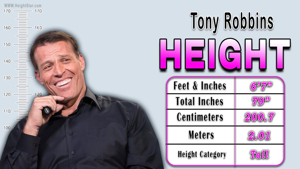 Tony Robbins: How Tall Is He