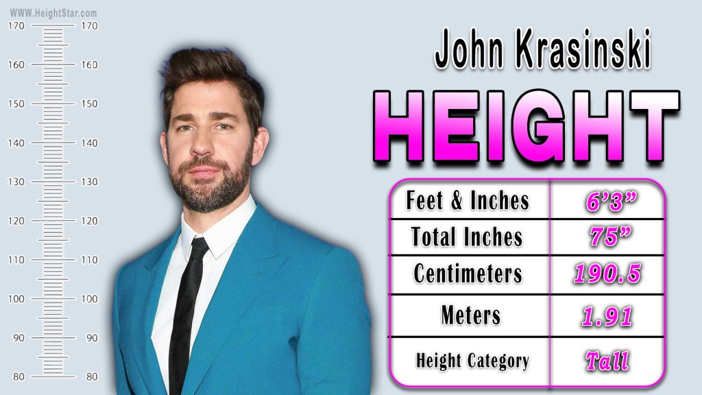 How Tall Is John Krasinski?