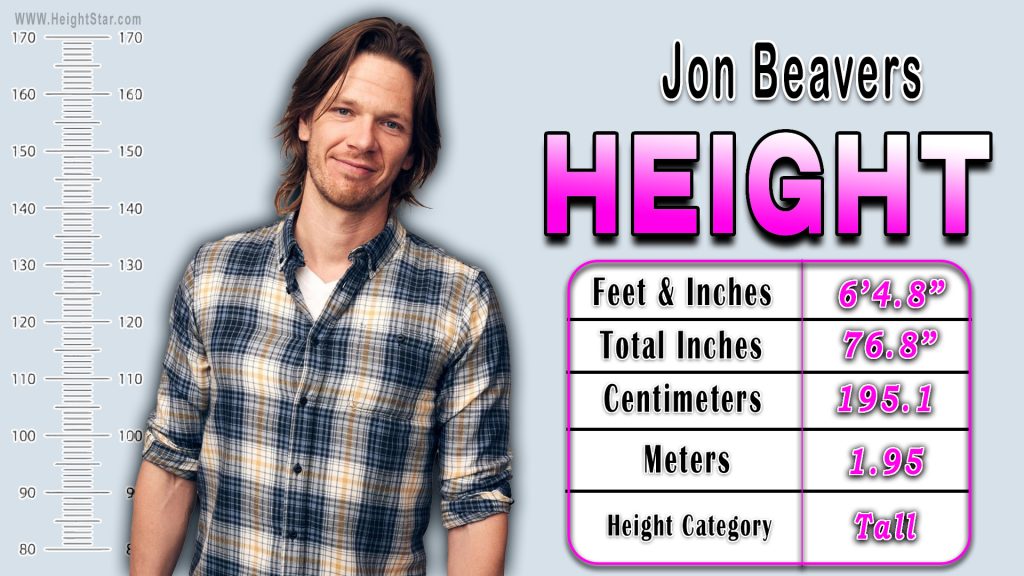 How Tall Is Jon Beavers