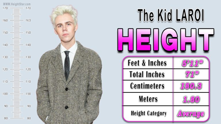 The Kid LAROI Height