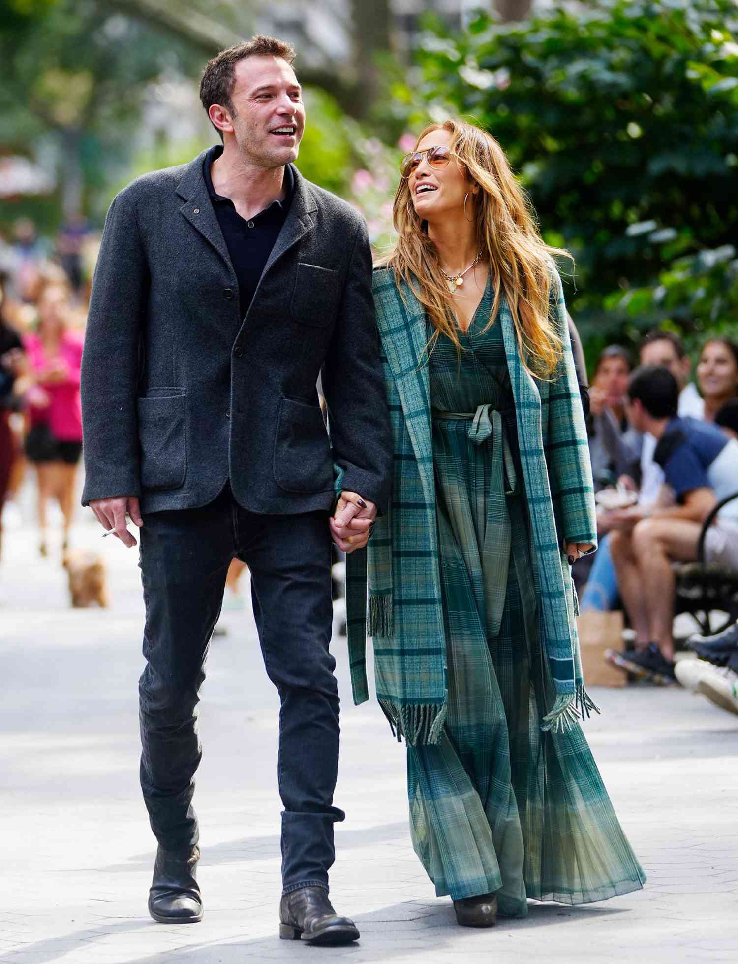 Jennifer Lopez and Ben Affleck height comparison