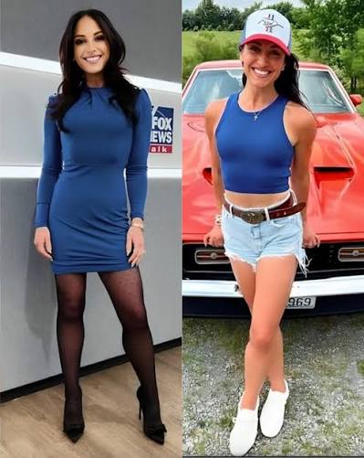 Emily Compagno height in heels and casual shoes