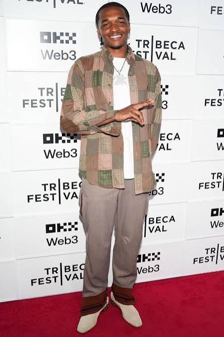 Isaiah Hill height in full-body photo