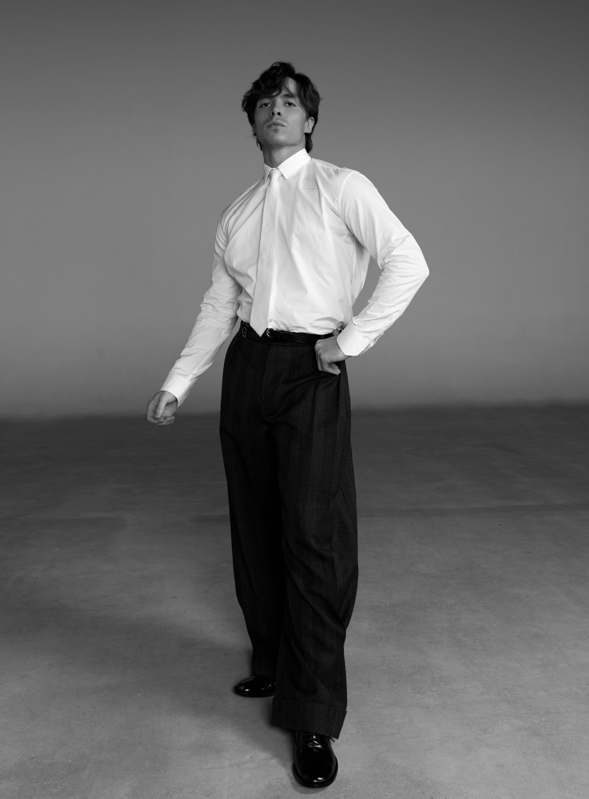 Nicholas Alexander Chavez standing in a full-body photo